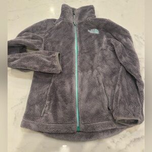 The North Face Kids Gray Fleece Jacket